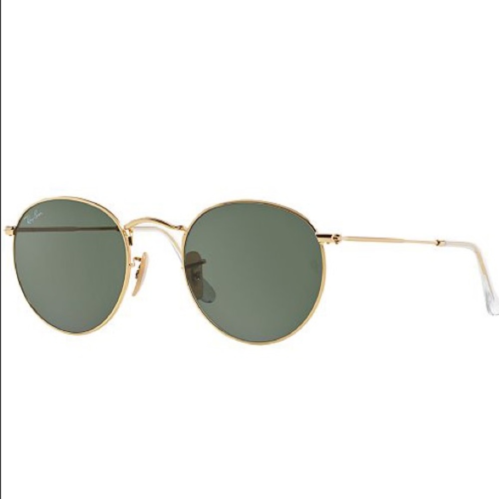 Ray Ban Round RB3447 Used green/gold